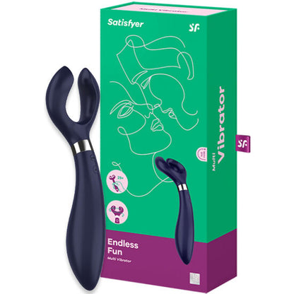 SATISFYER - LOPUTONTA HAUSKAA MONIVIRAATORIA 3 SINISTÄ