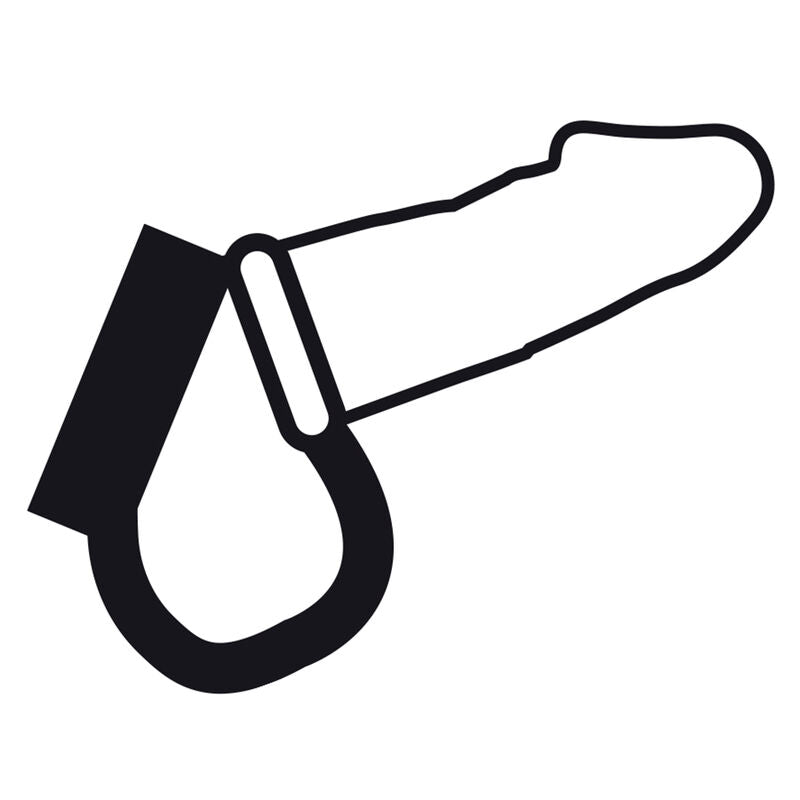 MÖRKR - BDSM KUK OCH TESTIKEL RING