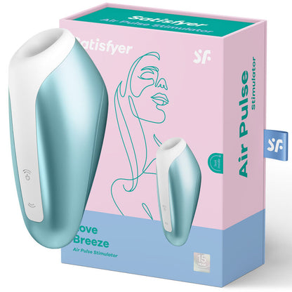 SATISFYER - LOVE BREEZE -imuri, jäänsininen
