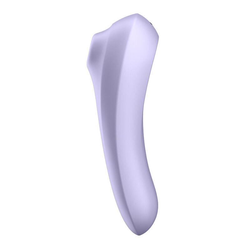 SATISFYER - KAKSOISNAUTINTOINEN ILMAPULSSIVIBRAATORI MAUVE
