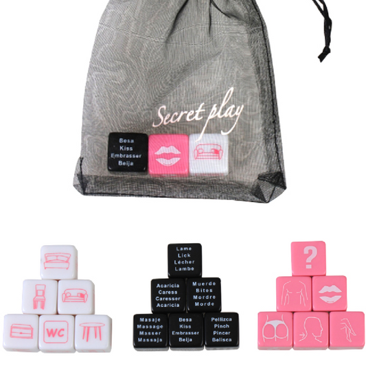SECRETPLAY – GAME 3 DICE (ES/PT/FI/FR)