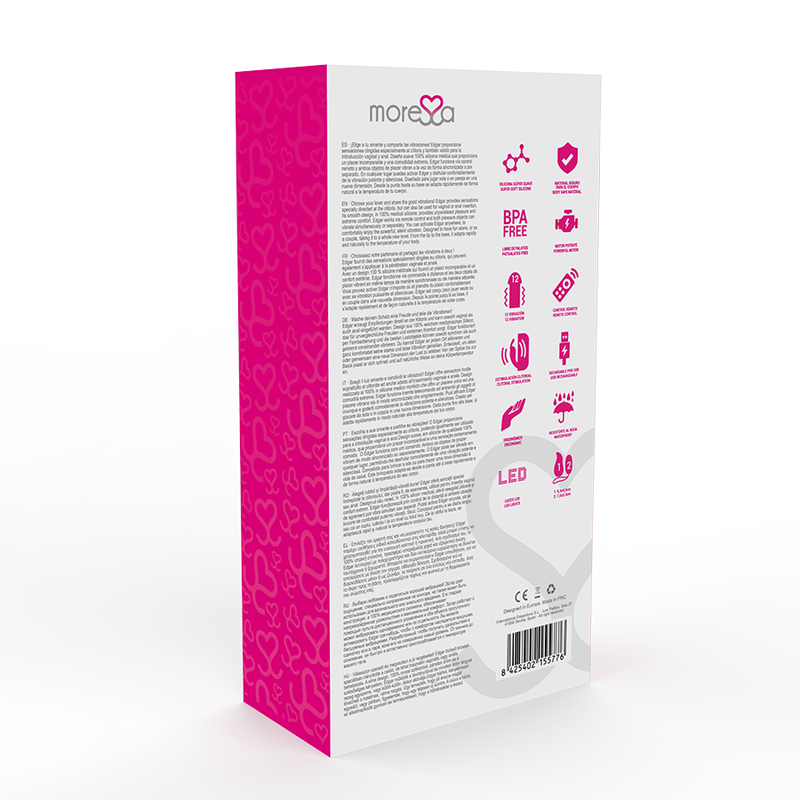 MORESSA - EDGAR PREMIUM-SILIKONI-KAUKOSÄÄDIN