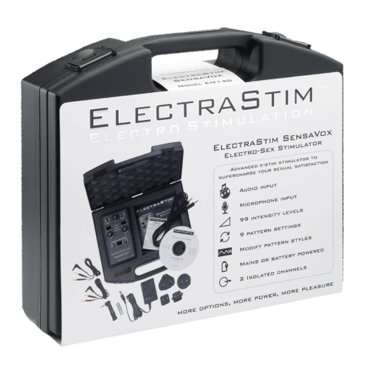 ELECTRASTIM - SENSAVOX E-STIM STIMULAATTORI