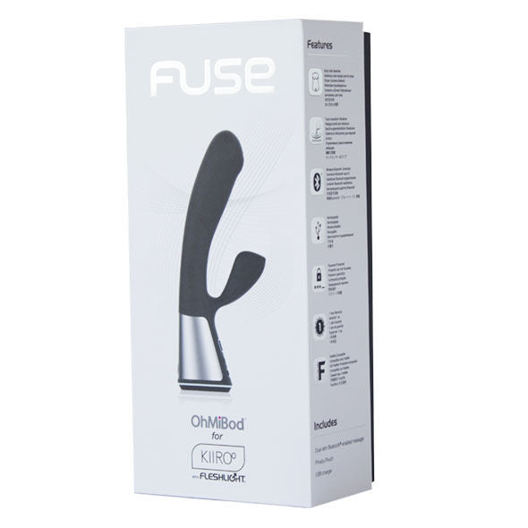 KIIROO - OHMIBOD FUSE -SOVELLUSKAUKO-OHJAIN MUSTA