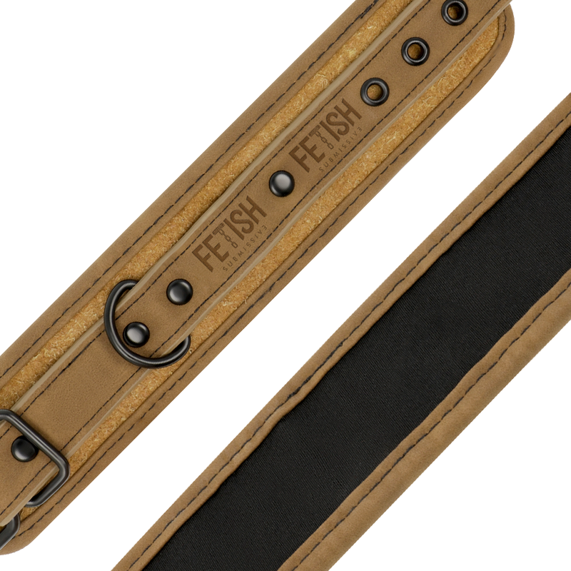 FETISH SUMBISSIVE ORIGEN - VEGAANINEN NAHKAINEN NILKKARAUTA NEOPREENIVUORILLA