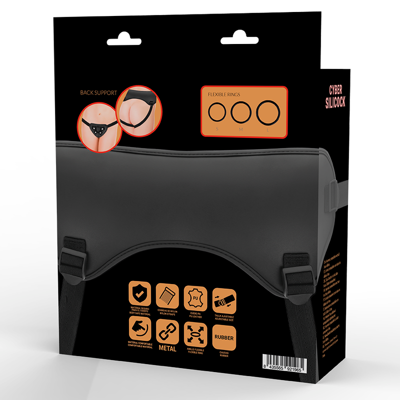 CYBER SILICOCK - STRAP-ON-VALJAAT, JOISSA ON 3 ILMAISTA RENKASTA