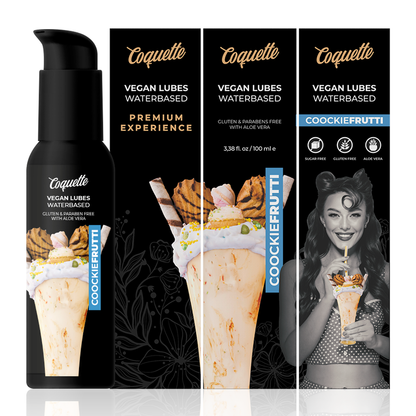 COQUETTE CHIC DESIRE - PREMIUM-KOKEMUS 100ML VEGAANINEN LIUKASTIN COOKIEFRUTTI