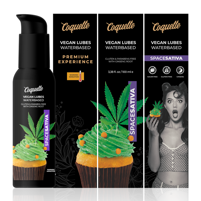 COQUETTE CHIC DESIRE - PREMIUM-KOKEMUS 100 ML VEGAANINEN LIUKASTIN SPACE SATIVA