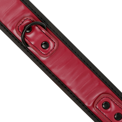 FETISCH UNDERGÅENDE MÖRKT RUM - NEOPRENFODERKEDJEHALSBAND