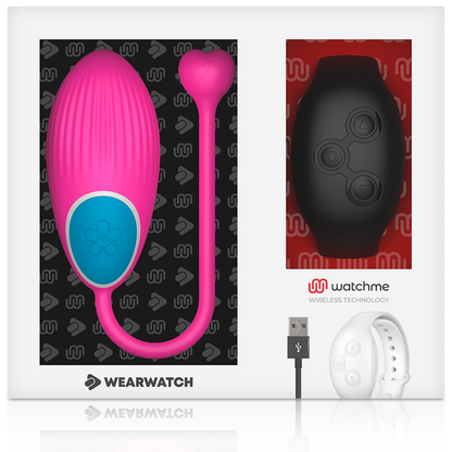 WEARWATCH - WATCHME-TECHNOLOGY KAUKOSÄÄDIN EGG FUCHSIA / JET