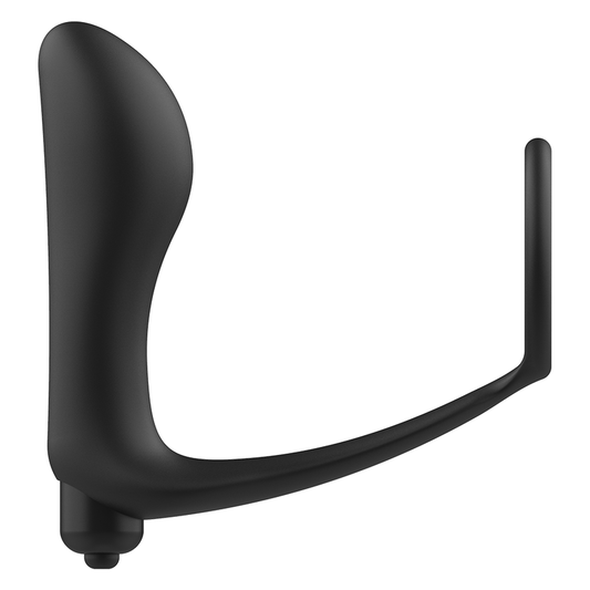 ADDICTED TOYS - VÄRISEVÄ ANAALITULPPA PENISRENKAALLA