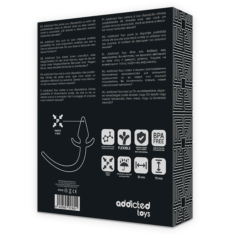 ADDICTED TOYS - KONNUN ANAALISILIKONISTA TULPPAA